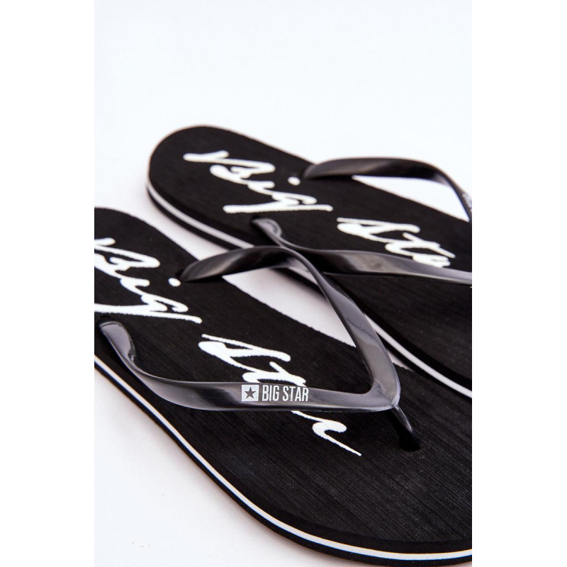 Light Women's Flip -flops Big Star LL274761 čierna