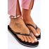 Light Women's Flip -flops Big Star LL274761 čierna