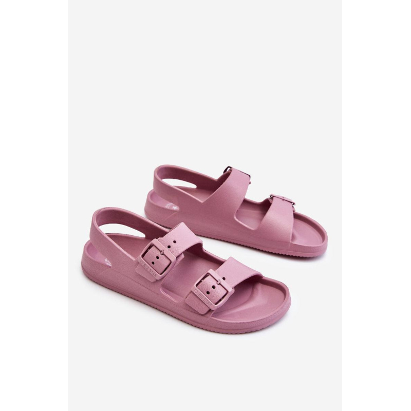 Dámske ľahké sandále Big Star LL274744 Purple - Odtiene fialovej