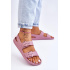 Dámske ľahké sandále Big Star LL274744 Purple - Odtiene fialovej