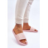 Dámska módna veľká hviezda LL274A157 Svetlo ružová flip -flops - Odtiene ružovej