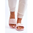 Dámska módna veľká hviezda LL274A157 Svetlo ružová flip -flops - Odtiene ružovej