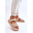 Dámske suchý sandál Big Star LL274787 Beige - Béžová