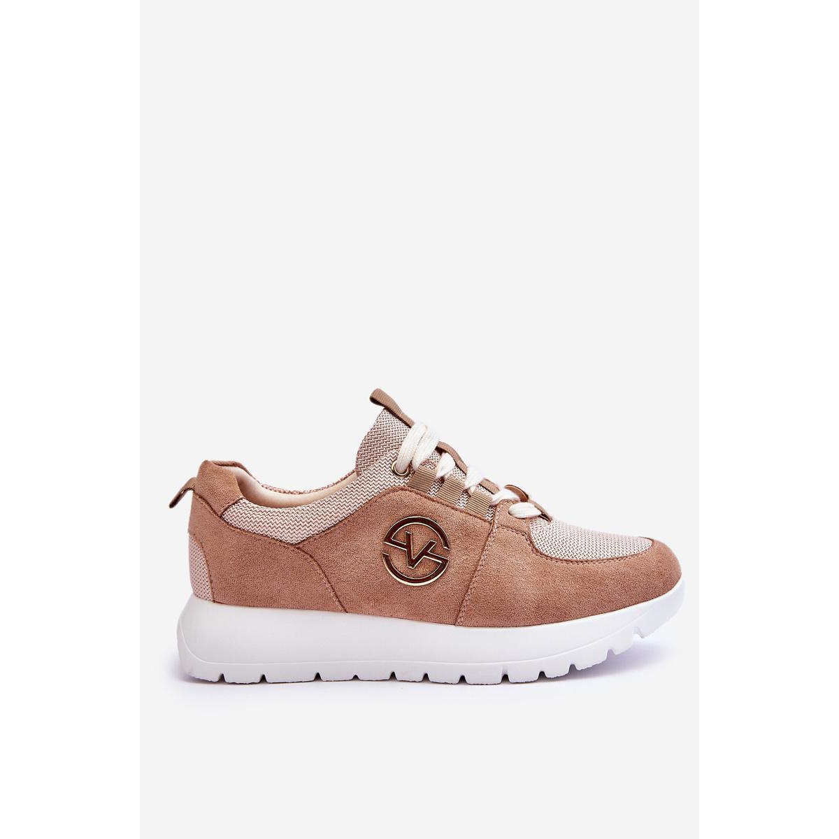 Dámske športové topánky na platforme Beige Aisha - Béžová
