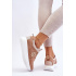 Dámske športové topánky na platforme Beige Aisha - Béžová