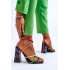 Módne vysoké podpätky Josette Multicolor - Viacfarebné