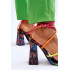 Módne vysoké podpätky Josette Multicolor - Viacfarebné