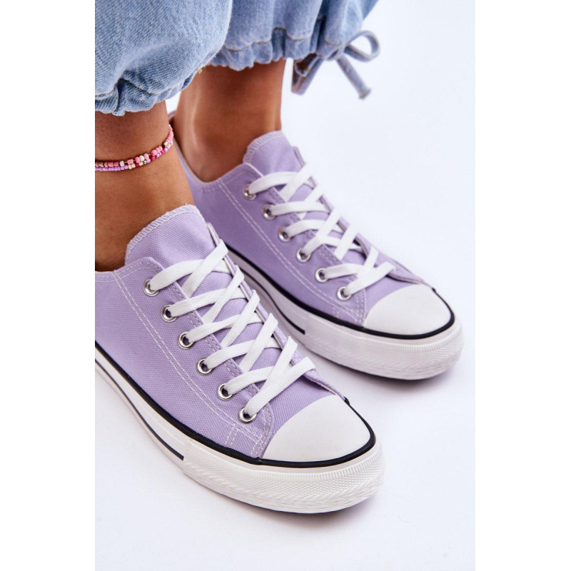 Klasické nízke tenisky Dámske fialové Vegas - Odtiene fialovej