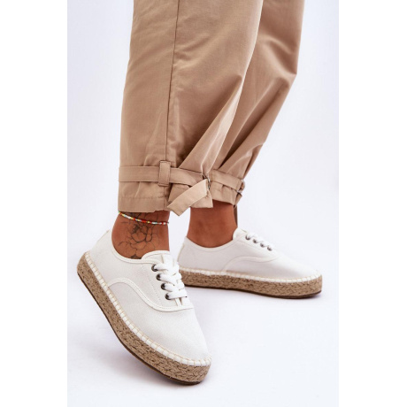 Veľká hviezda LL274833 Espadrilles Laced Sneakers