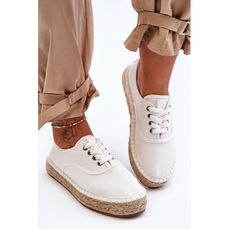 Veľká hviezda LL274833 Espadrilles Laced Sneakers