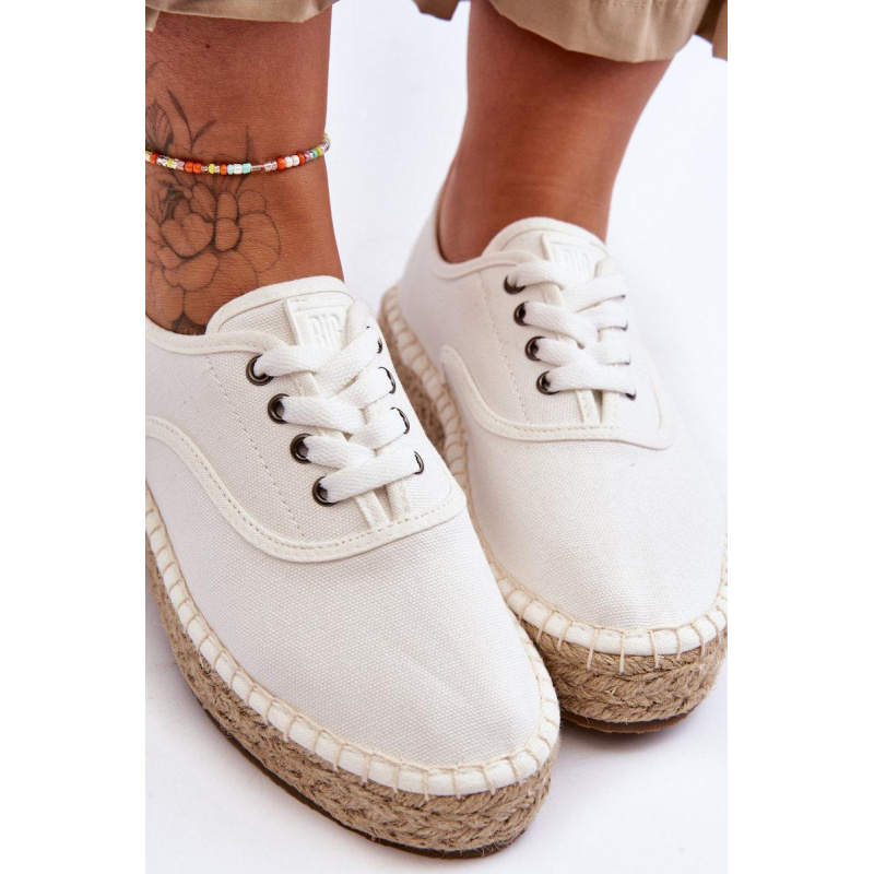 Veľká hviezda LL274833 Espadrilles Laced Sneakers