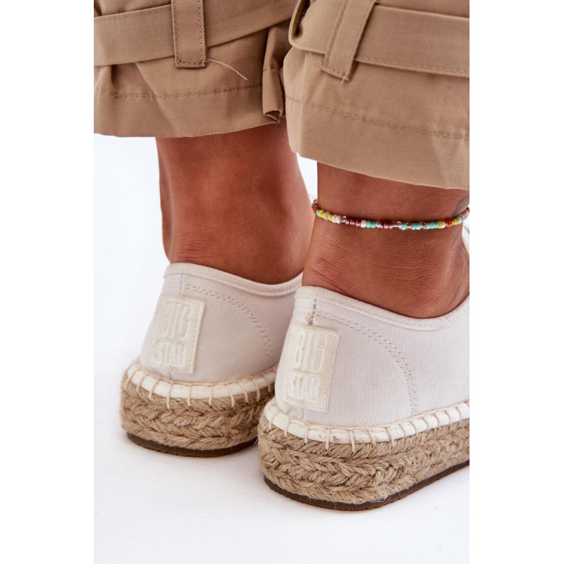 Veľká hviezda LL274833 Espadrilles Laced Sneakers