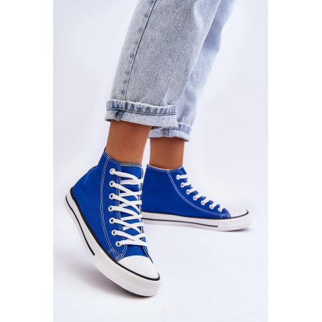 Dámske klasické tenisky High Blue Remos - Modrá