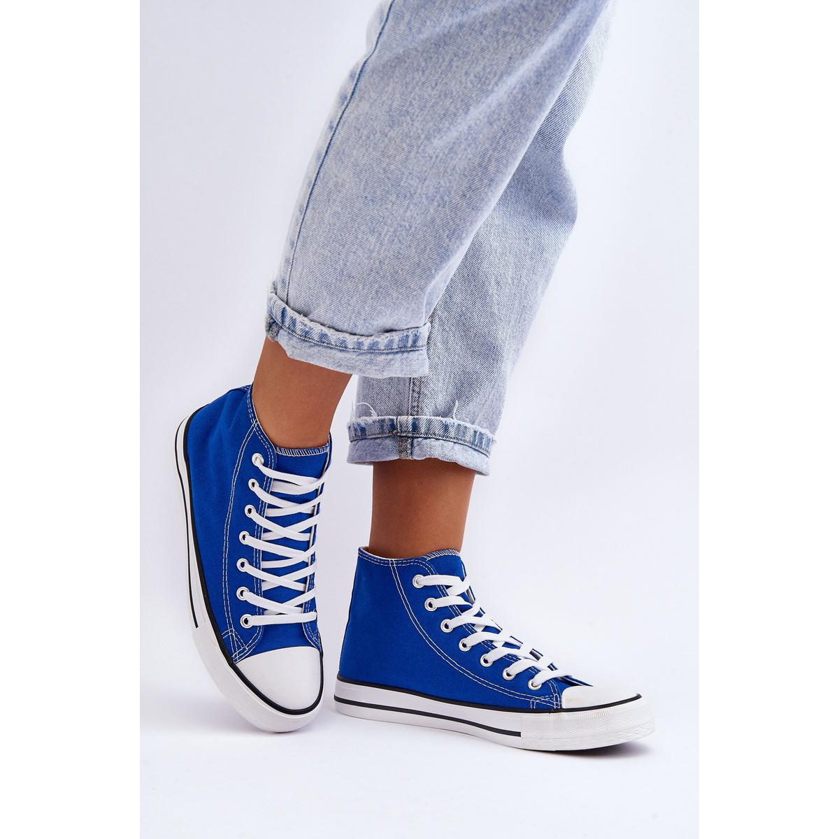 Dámske klasické tenisky High Blue Remos - Modrá