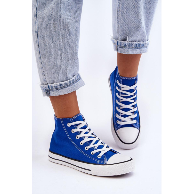 Dámske klasické tenisky High Blue Remos - Modrá
