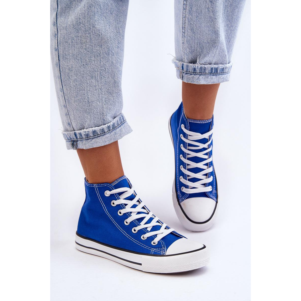 Dámske klasické tenisky High Blue Remos - Modrá