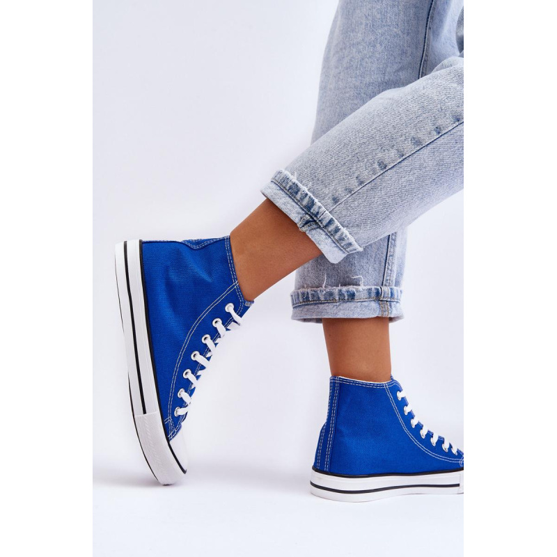 Dámske klasické tenisky High Blue Remos - Modrá