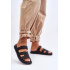 Ženské látky Jose's Black Selcro Flip Flops - Čierna