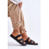Ženské látky Jose's Black Selcro Flip Flops - Čierna