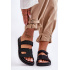 Ženské látky Jose's Black Selcro Flip Flops - Čierna