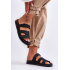 Ženské látky Jose's Black Selcro Flip Flops - Čierna