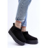 Suede Snow topánky na platforme Black Corcoran - Čierna