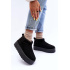 Suede Snow topánky na platforme Black Corcoran - Čierna