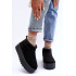 Suede Snow topánky na platforme Black Corcoran - Čierna