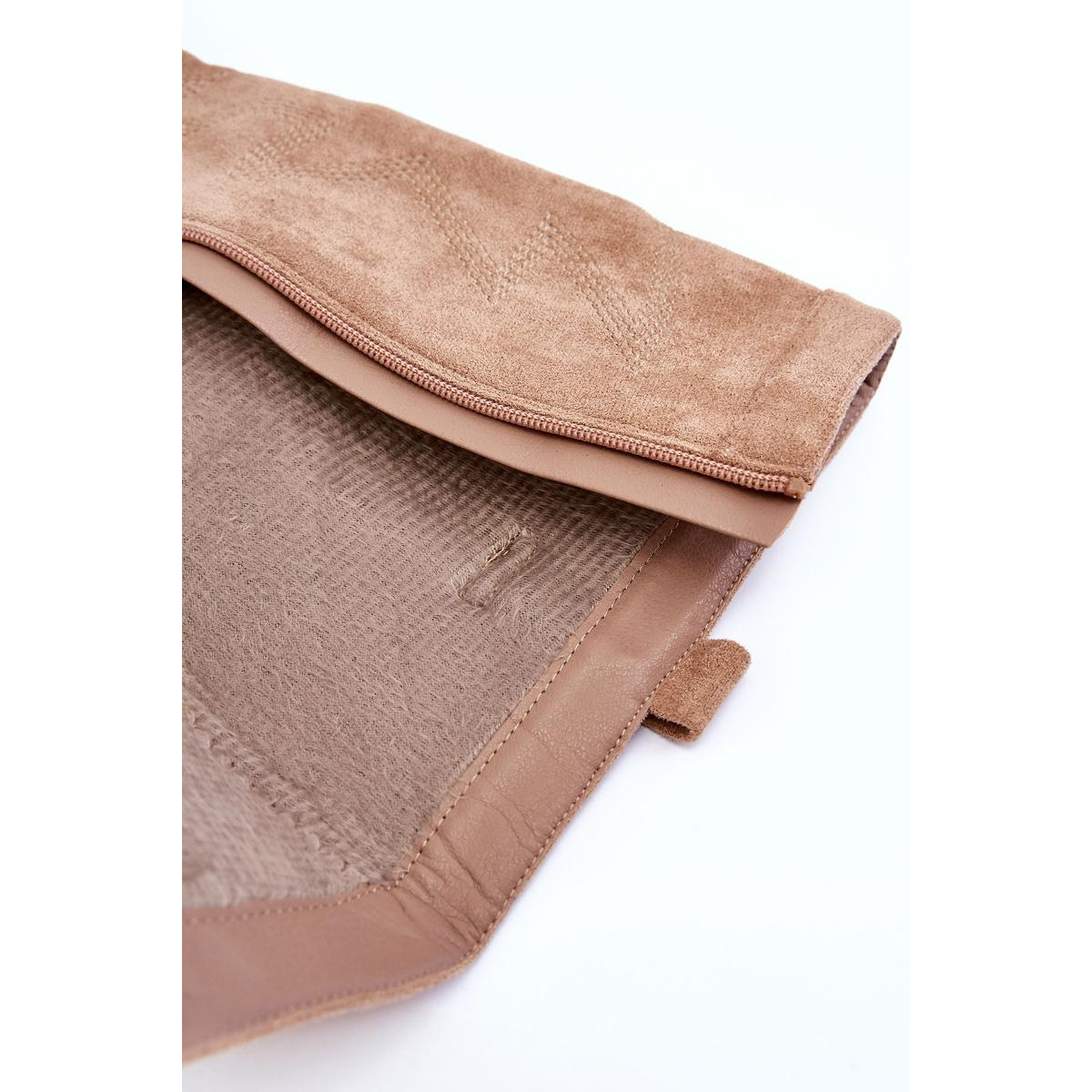 Ženské semišové topánky na post Khabira Beige - Béžová
