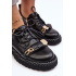 Dámske kožené topánky D&A MR870-80 Čierna - Čierna