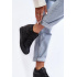 Dámske kožené tenisky na Big Star MM274001 Black Wedge - Čierna