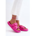 Dámske peny papuče s ozdobami fuchsie Cambrina - Odtiene ružovej