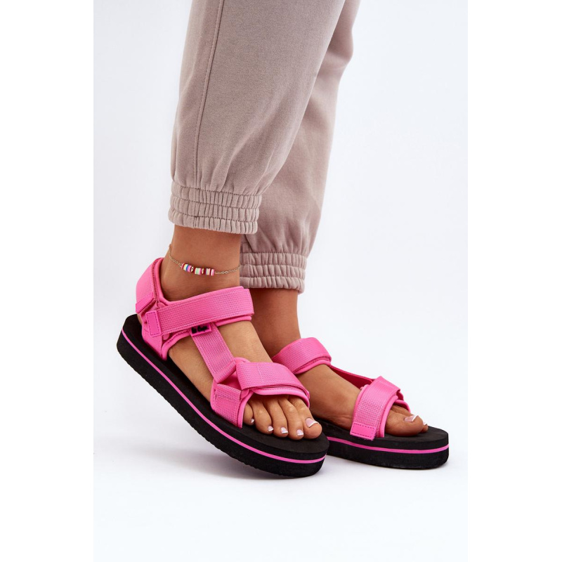 Dámske sandále Lee Cooper LCW-23-34-2613 Ružové - Odtiene ružovej