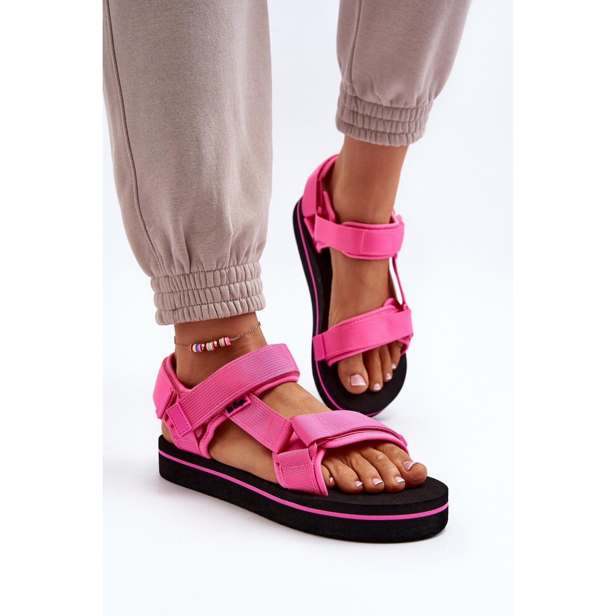 Dámske sandále Lee Cooper LCW-23-34-2613 Ružové - Odtiene ružovej