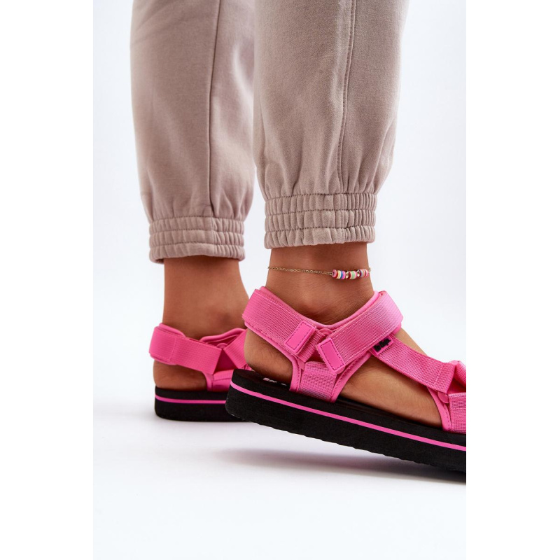 Dámske sandále Lee Cooper LCW-23-34-2613 Ružové - Odtiene ružovej