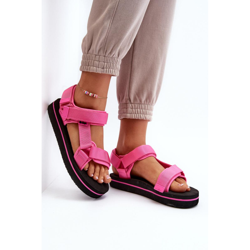 Dámske sandále Lee Cooper LCW-23-34-2613 Ružové - Odtiene ružovej