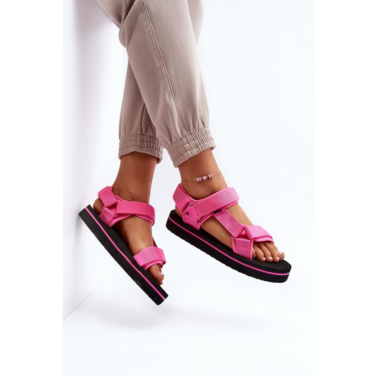 Dámske sandále Lee Cooper LCW-23-34-2613 Ružové - Odtiene ružovej