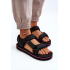 Dámske sandále na platforme Lee Cooper LCW-24-05-2751L Čierne - Čierna