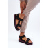 Dámske sandále na platforme Lee Cooper LCW-24-05-2751L Čierne - Čierna