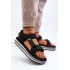 Dámske sandále na platforme Lee Cooper LCW-24-05-2753L Čierne - Čierna