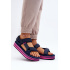 Dámske sandále na platforme Lee Cooper LCW-24-05-2753L Čierne - Modrá