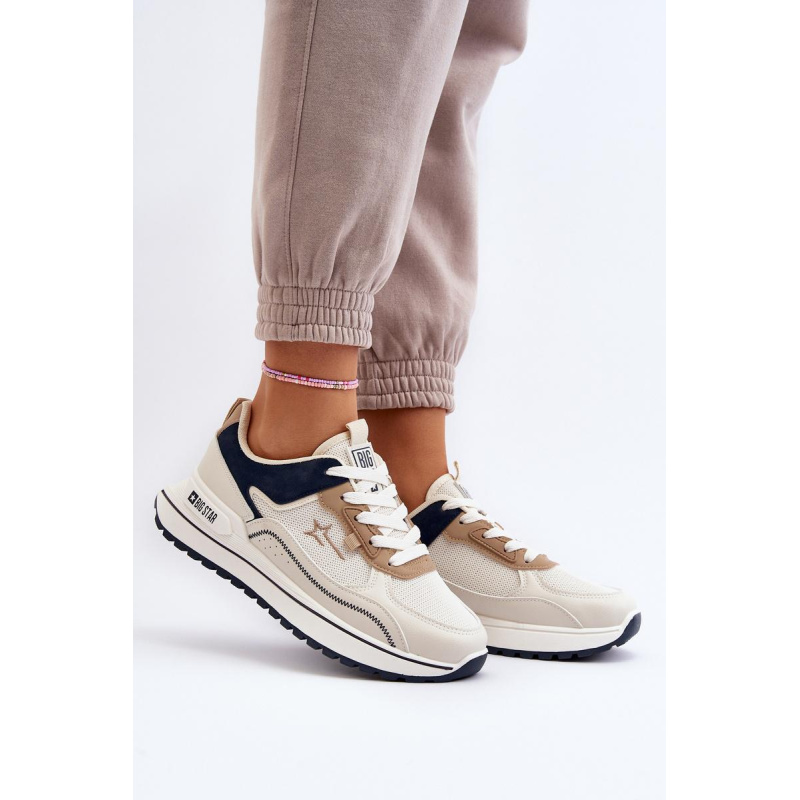 Dámske tenisky Big Star NN274A098 Bežové - Béžová