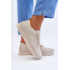 Kožené Športové Dámske Tenisky Beige Lalnai - Béžová