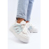 Sneakersy S Hrúbkou Podrážky Na Modrej Platforme Zazoo 2F-7033 - Modrá