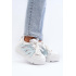 Sneakersy S Hrúbkou Podrážky Na Modrej Platforme Zazoo 2F-7033 - Modrá