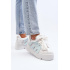 Sneakersy S Hrúbkou Podrážky Na Modrej Platforme Zazoo 2F-7033 - Modrá