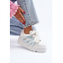Sneakersy S Hrúbkou Podrážky Na Modrej Platforme Zazoo 2F-7033 - Modrá