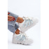 Sneakersy S Hrúbkou Podrážky Na Modrej Platforme Zazoo 2F-7033 - Modrá