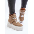 Zazoo 3450 Dámske Kožené Tenisky Beige - Béžová
