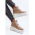 Zazoo 3450 Dámske Kožené Tenisky Beige - Béžová